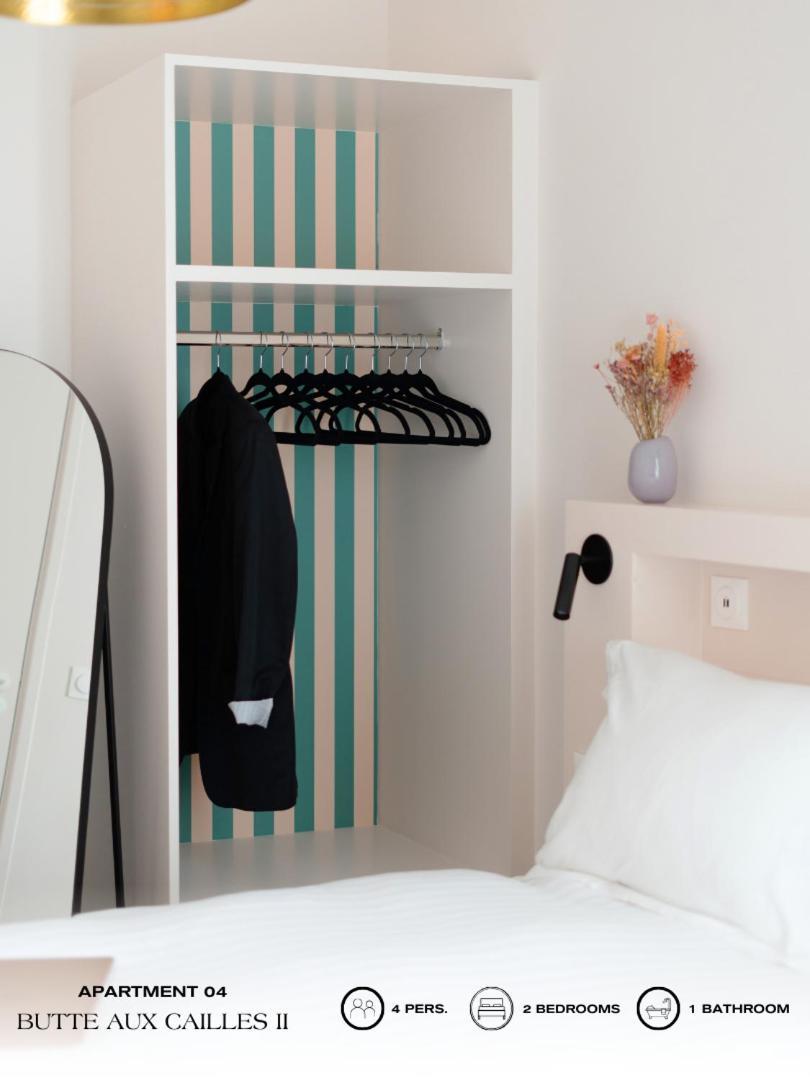 Ferienwohnung Beauquartier - Butte Aux Cailles II Paris Exterior foto