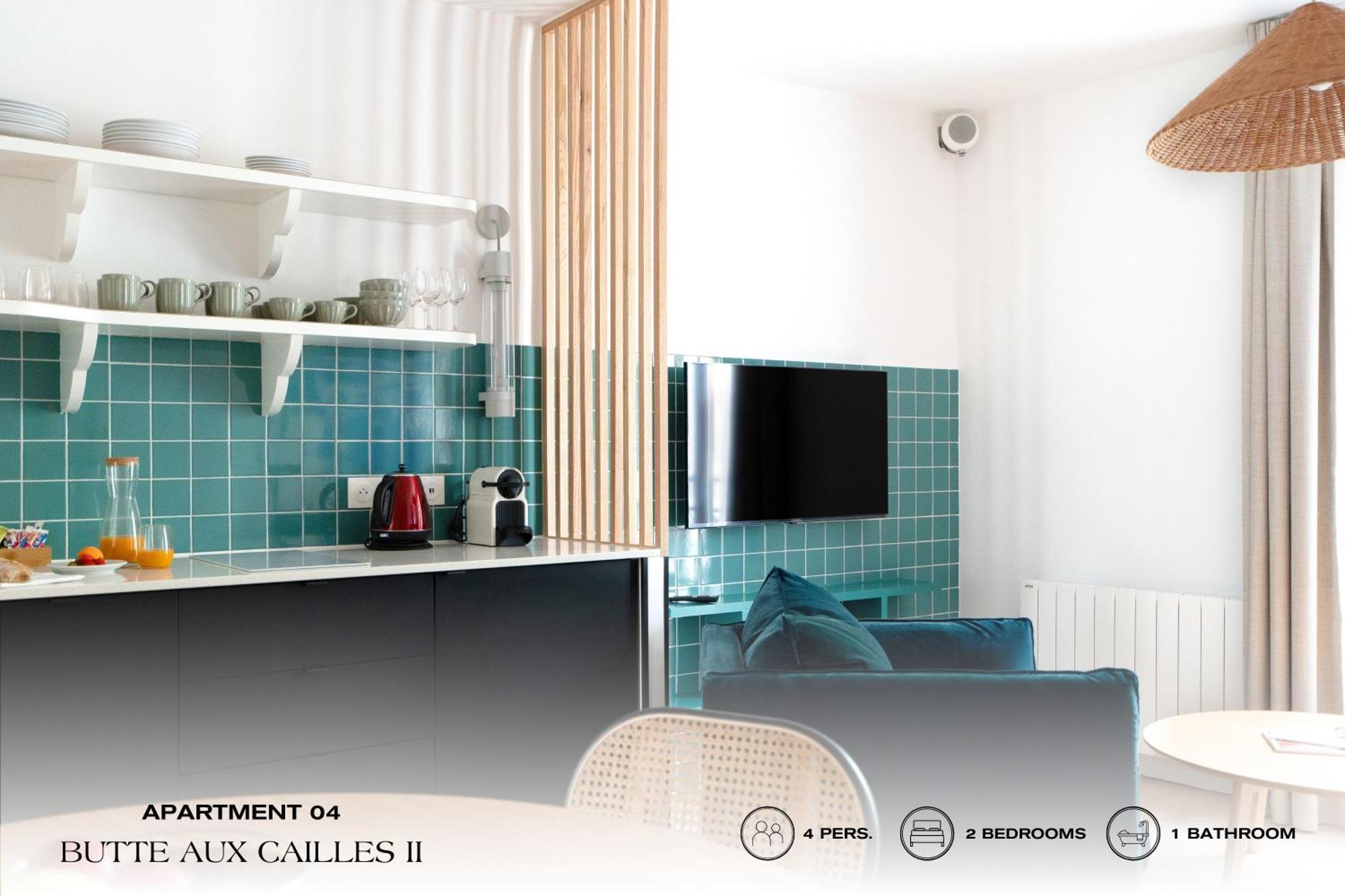 Ferienwohnung Beauquartier - Butte Aux Cailles II Paris Exterior foto