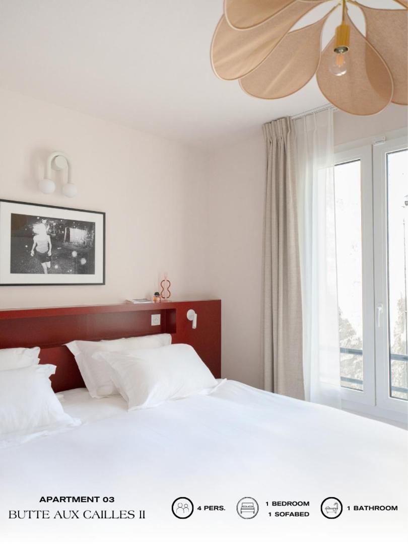 Ferienwohnung Beauquartier - Butte Aux Cailles II Paris Exterior foto