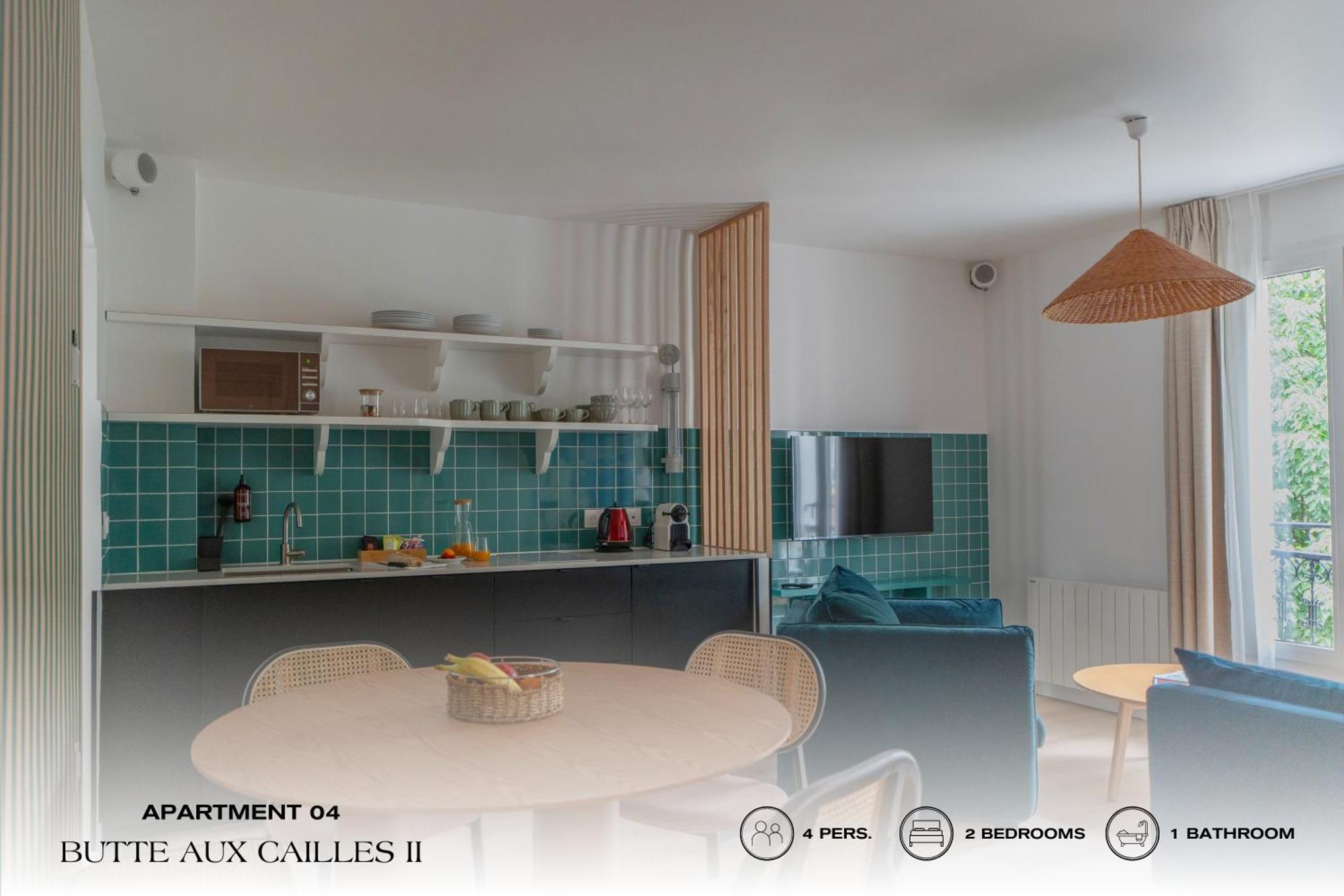 Ferienwohnung Beauquartier - Butte Aux Cailles II Paris Exterior foto