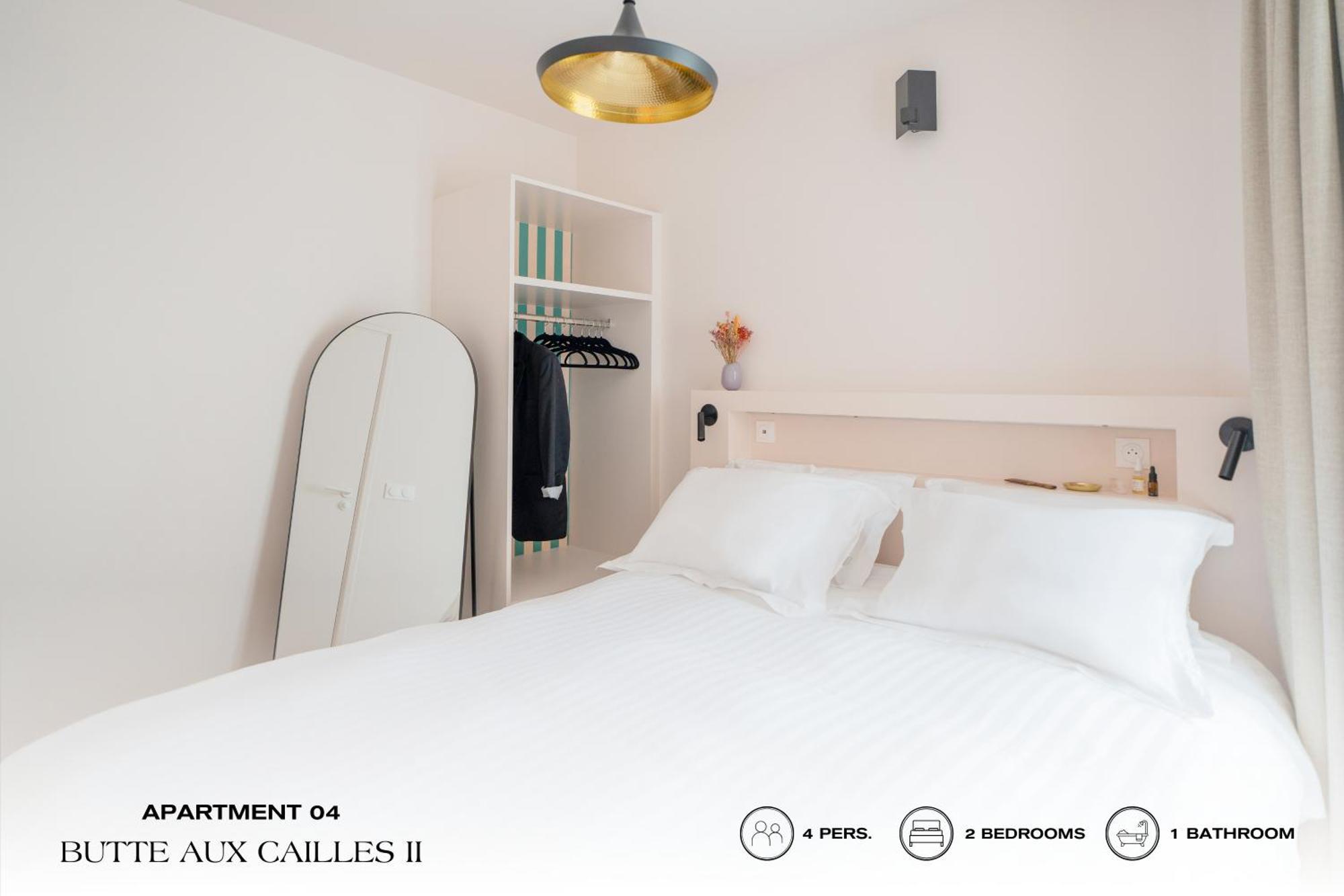 Ferienwohnung Beauquartier - Butte Aux Cailles II Paris Exterior foto
