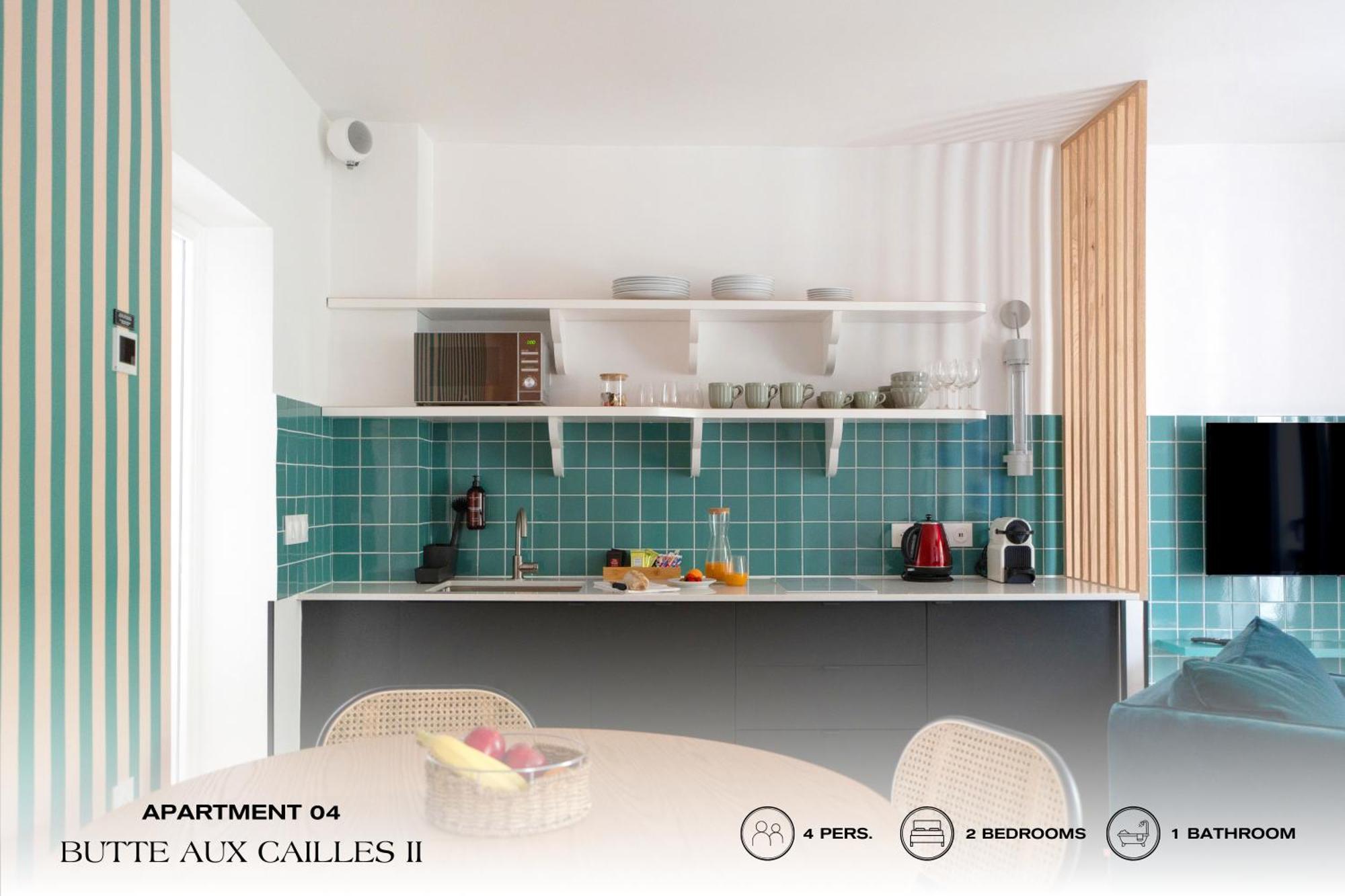Ferienwohnung Beauquartier - Butte Aux Cailles II Paris Exterior foto