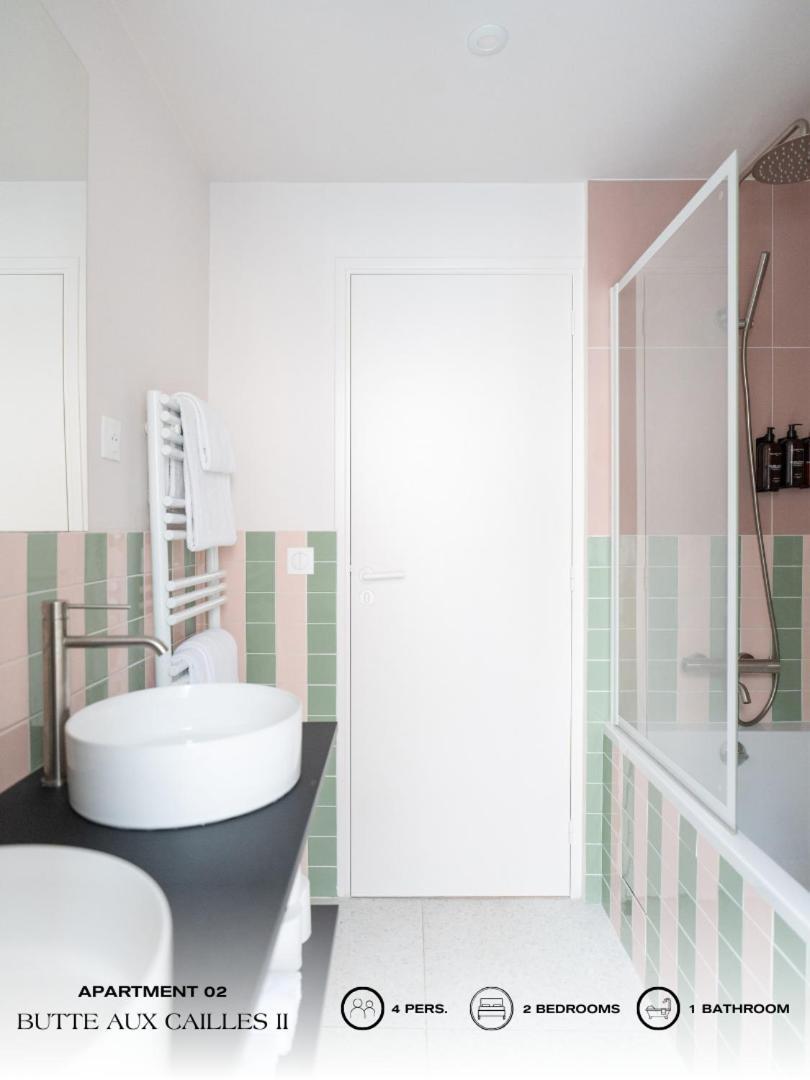 Ferienwohnung Beauquartier - Butte Aux Cailles II Paris Exterior foto