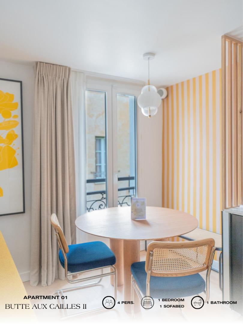 Ferienwohnung Beauquartier - Butte Aux Cailles II Paris Exterior foto