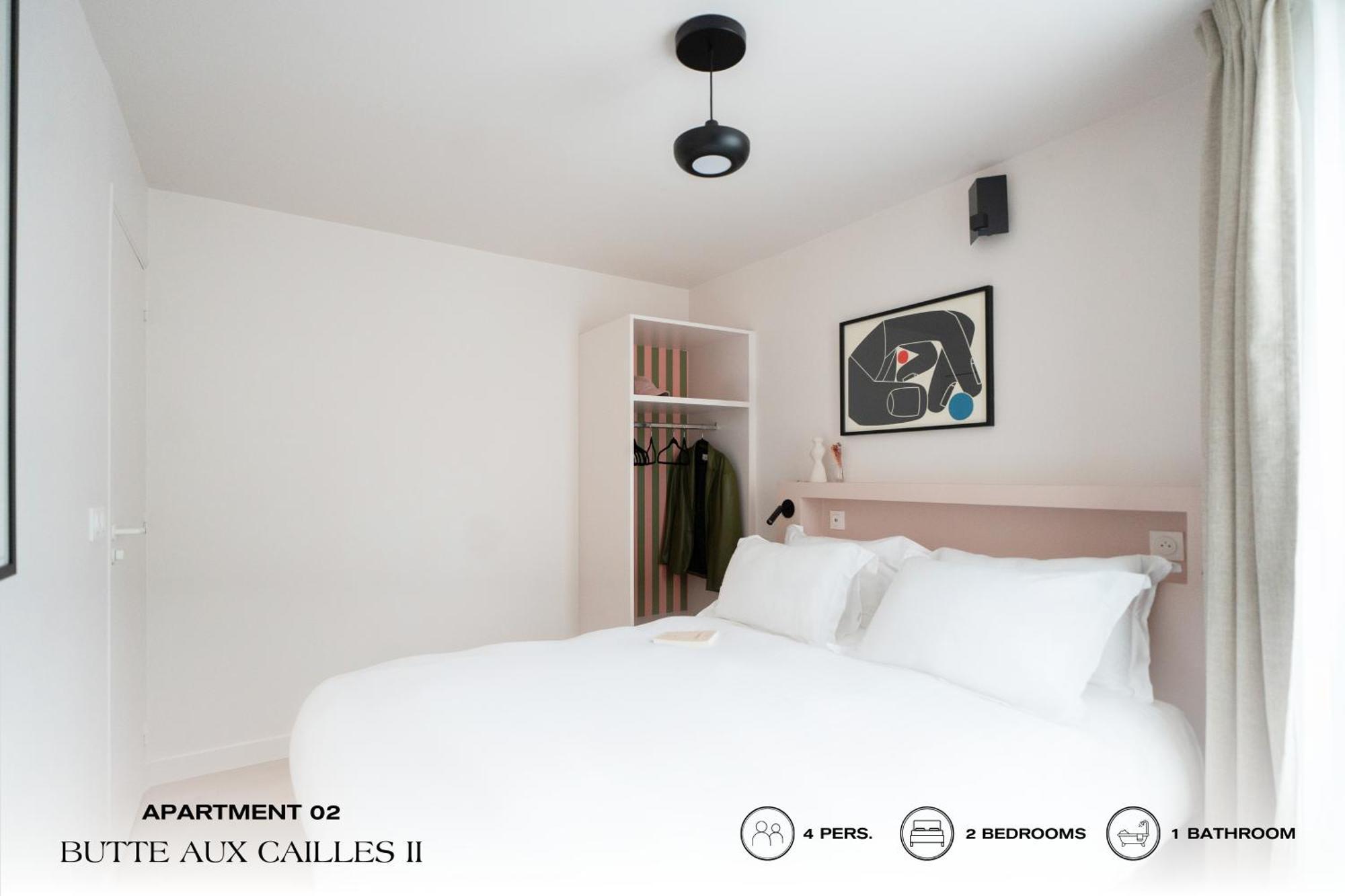 Ferienwohnung Beauquartier - Butte Aux Cailles II Paris Exterior foto